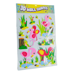 3D Wall stickers - Flamingo